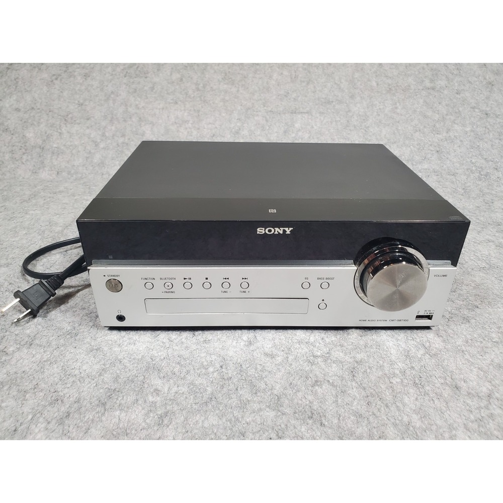 Sony HCD-SBT100 CD Receiver Bluetooth Audio System No Remote No Speakers Works